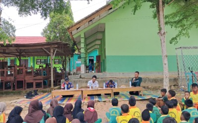 Family Super Camp 0.5 MIN 1 Mesuji, Hari Kedua Hadirkan Edukasi dan Keseruan Bersama Pemadam Kebakaran